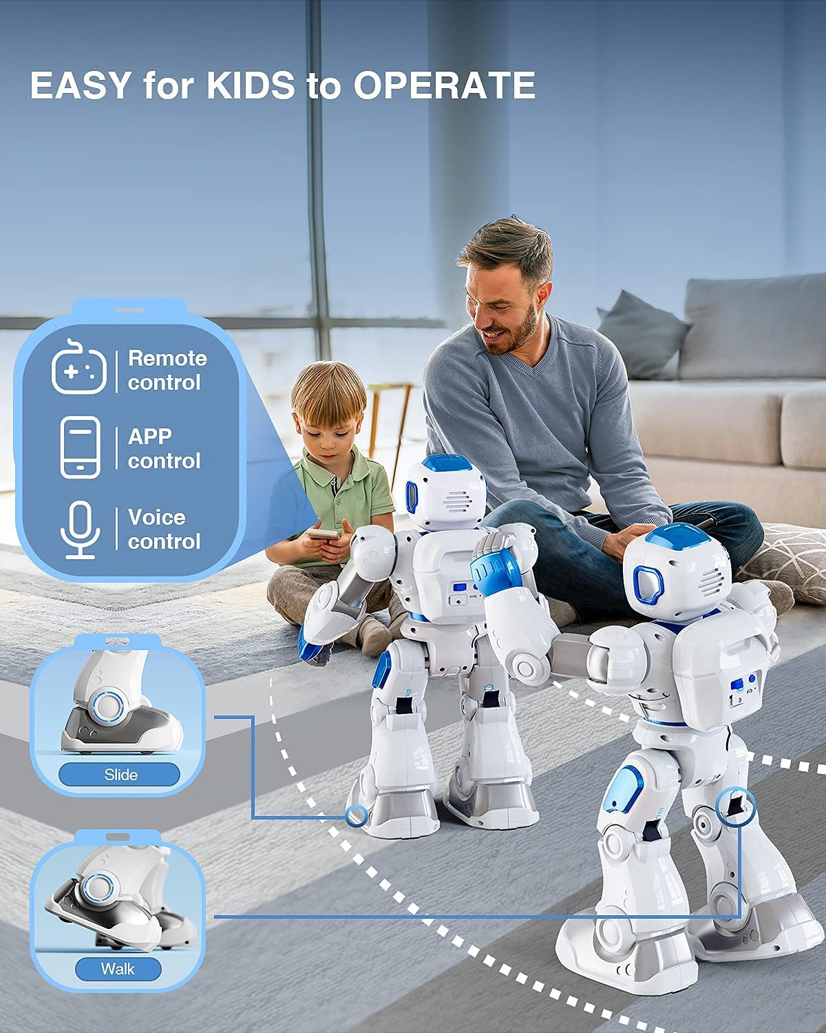 Ruko 1088 Large Smart Robots For Kids - Ruko Store